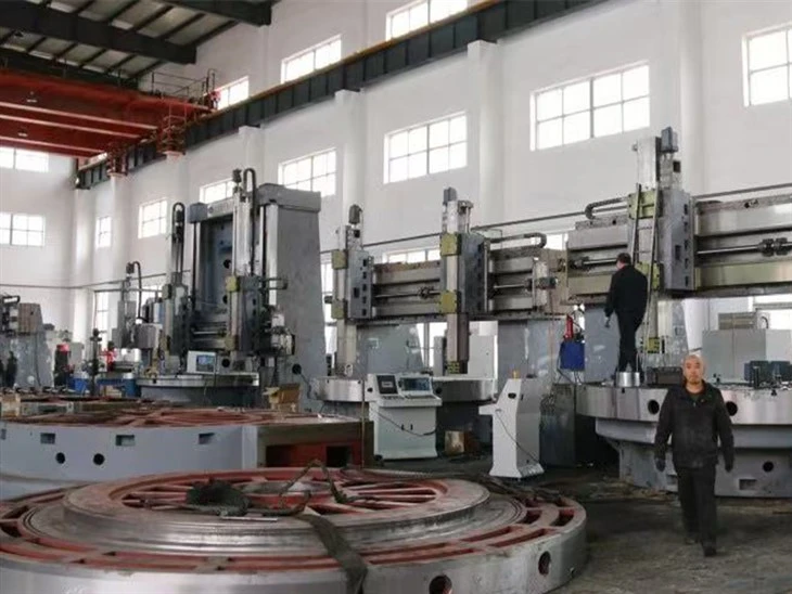 Large Vertical Lathe factory